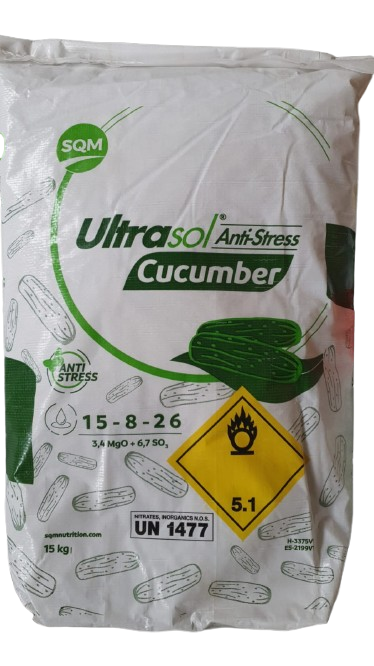 Ultrasol Anti-Stress cucumber (15-8-26+ 3.4 MgO + TE)
